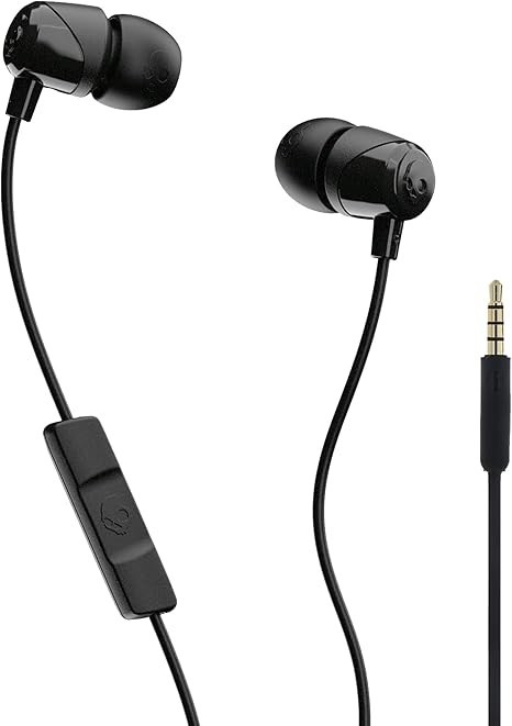Skullcandy Jib Black Earbuds with Microphone S2DUYK-343
