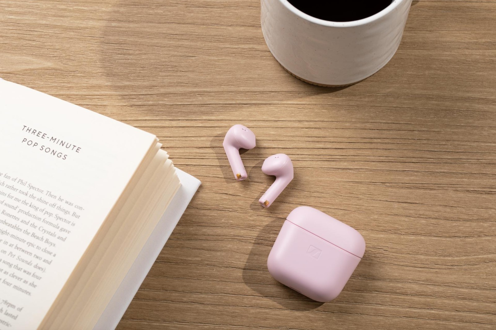 Sennheiser ACCENTUM Open Wireless Earbuds – Blush Pink