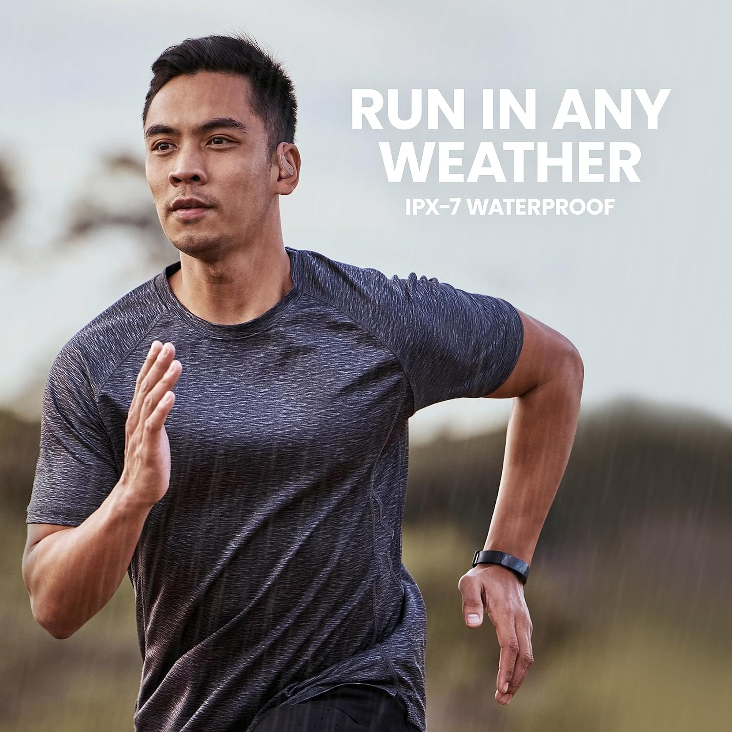 – Runner’S Wireless Earbuds Bluetooth Headphones for Sports, Hook over the Ear B
