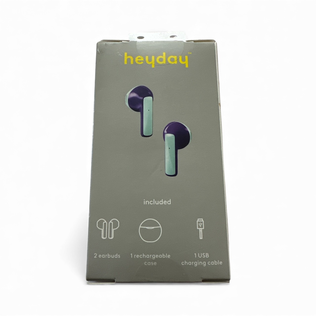 Heyday True Wireless Earbuds W/Rechargeable Case Micro USB Cable – Future DUSK