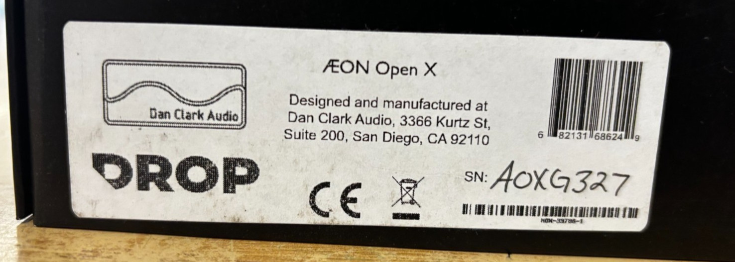 Drop Dan Clark Audio Aeon Open X Over the Ear Headphones – Tested