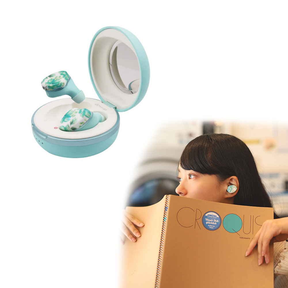 Aviot TE-D01i-MG True Wireless Earphone Mint Green Bluetooth 5 Waterproof IPX5