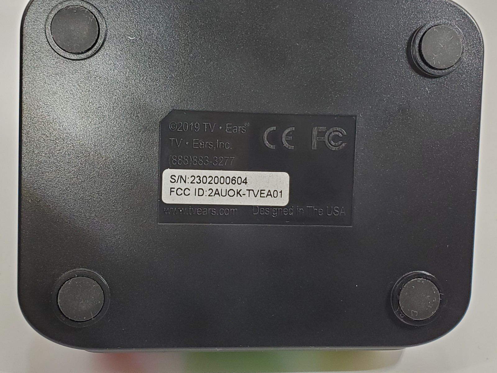 The TV Ears 5.8 Digital System (Model 22741) TESTED WORKS