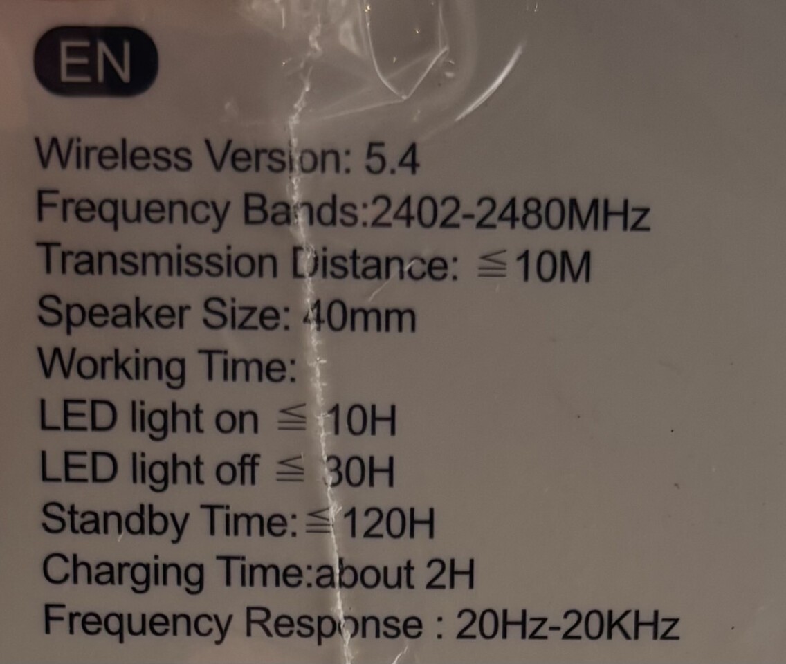 AKZ MAX300 COOL.ART WIRELESS HEADSET WIRELESS VERSION 5.4 40MM