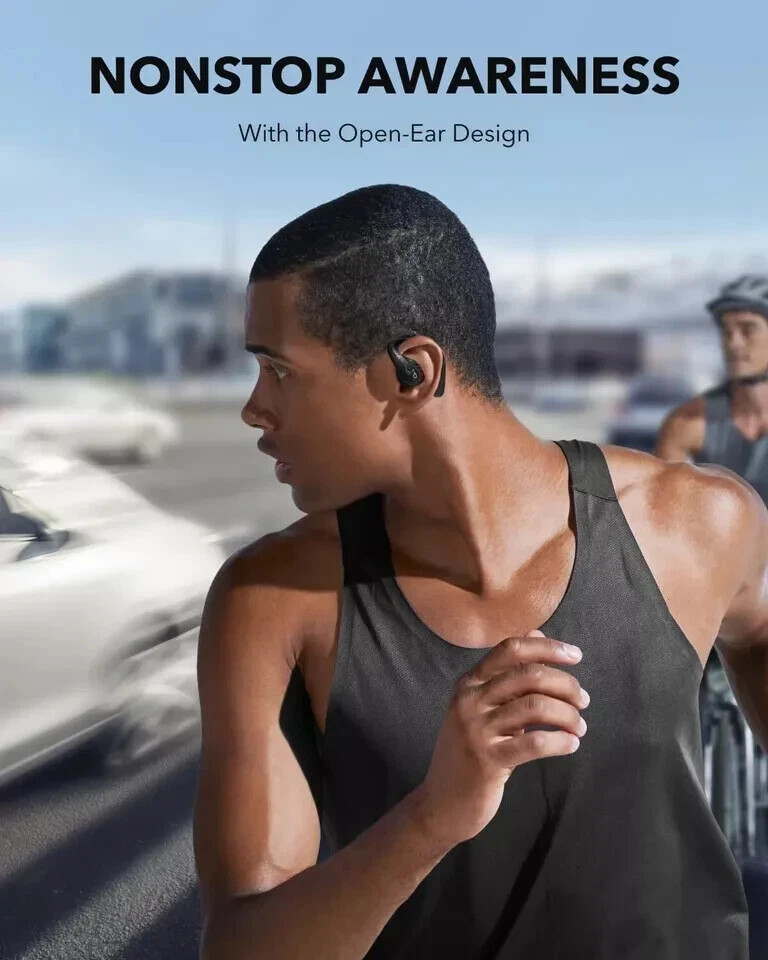 Soundcore AeroFit Pro Open-Ear Headphones Ergonomic Sport Wireless Earbuds