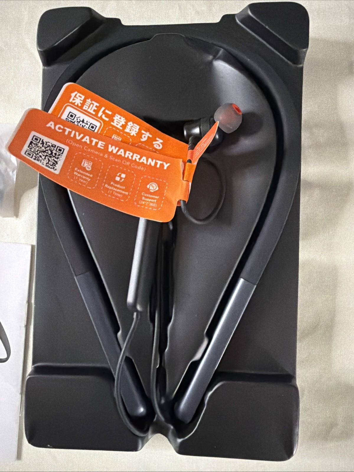 150H Playtime Wirless Bluetooth Earbuds w/Mic in-Ear Magnetic Neckband Earphone