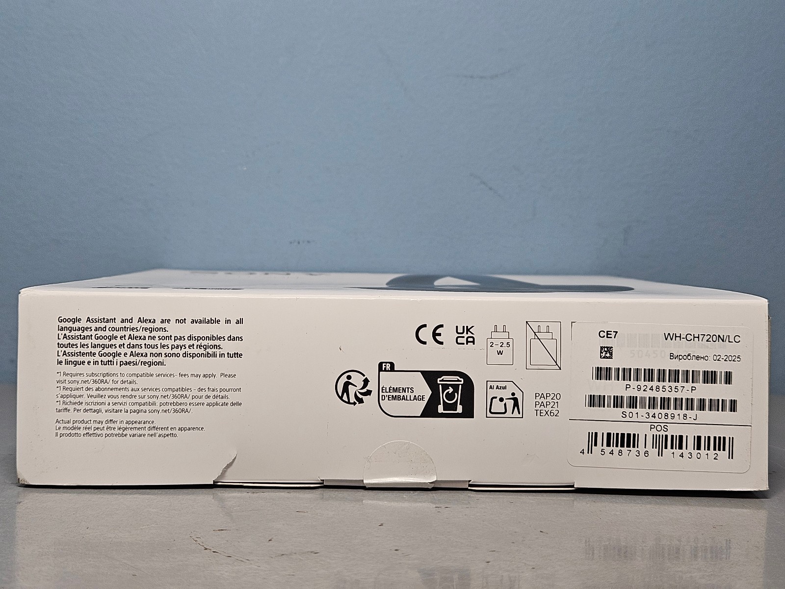 Sony WH-CH720N Noise Cancelling Wireless Headphones – New & Sealed