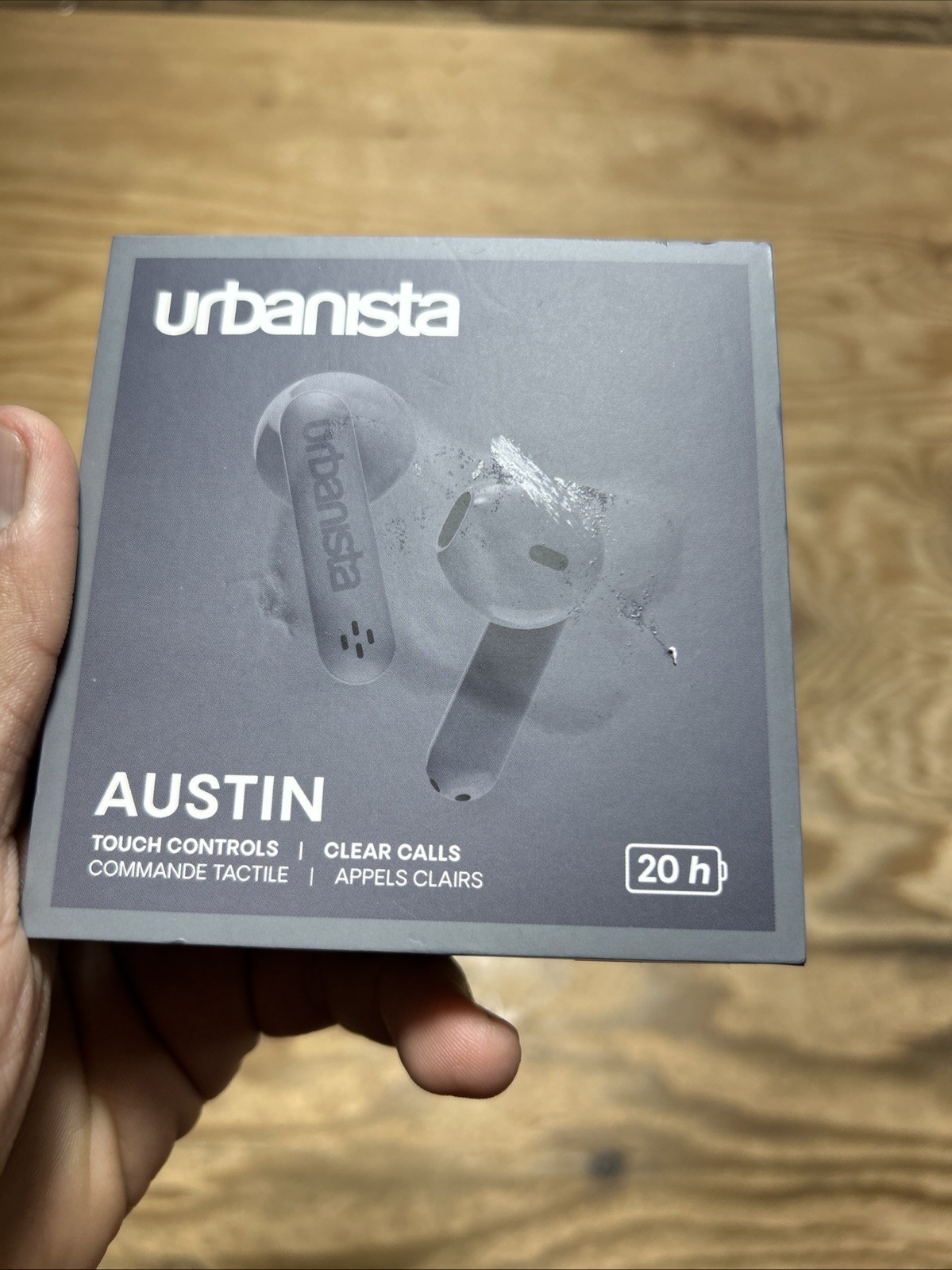 Urbanista Austin True Wireless Earbuds USB-C Biuetooth 5.3 IPX4 Color Storm Gray