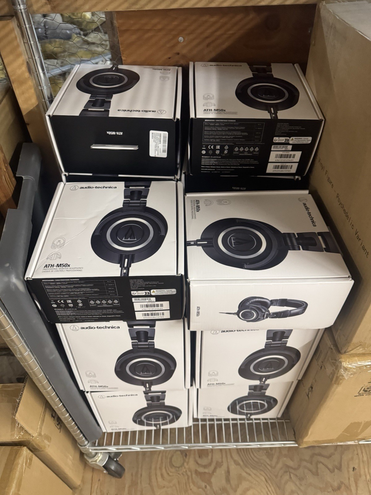 NEW Audio-Technica ATH-M50X Professional Over Ear Headphones – Black AUTHENTIC