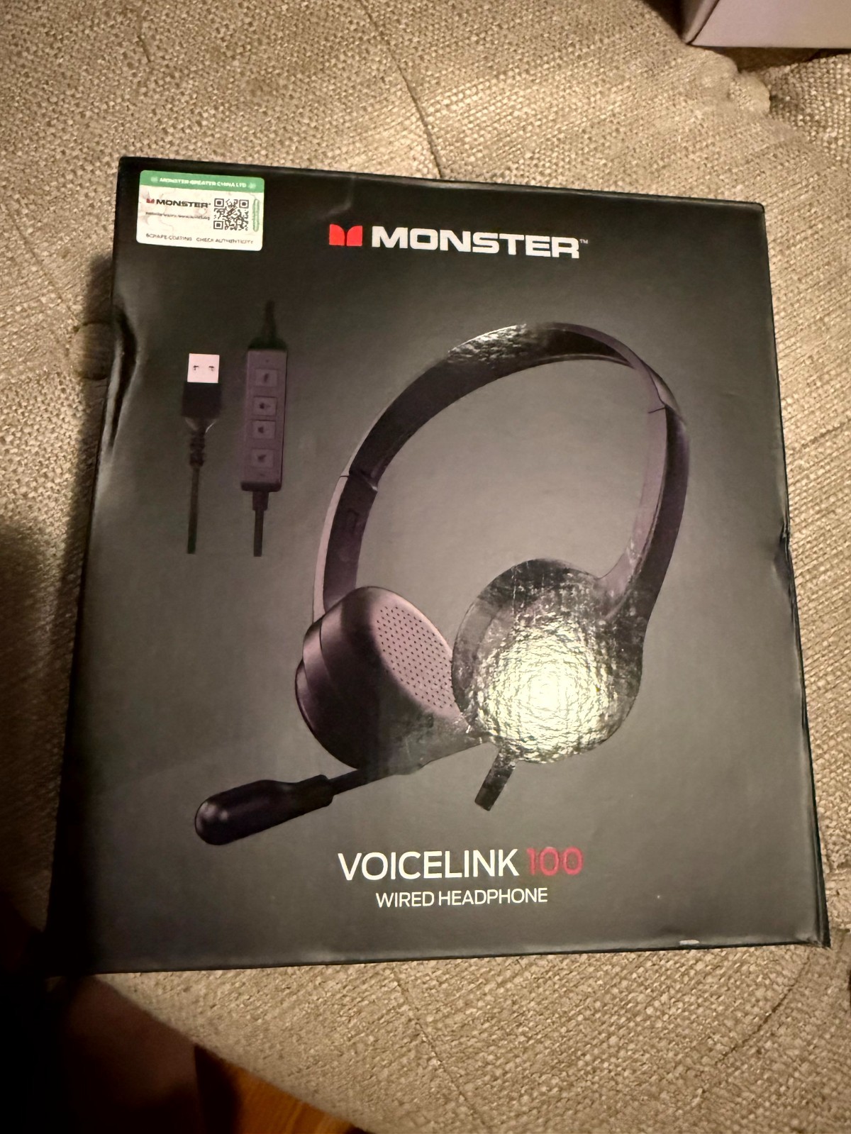 Monster Voicelink 100 Wired Headphones