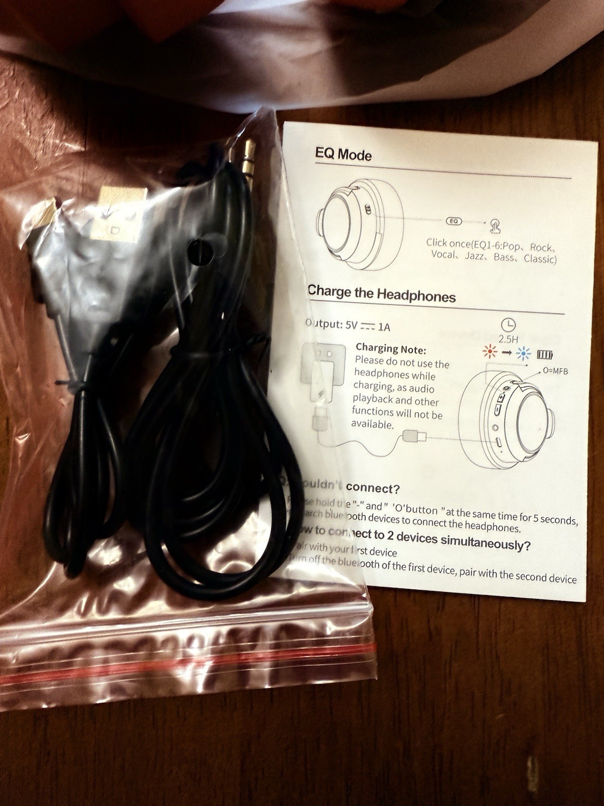BERIBES PINK Bluetooth Wireless Headphones 65 Hour Playtime