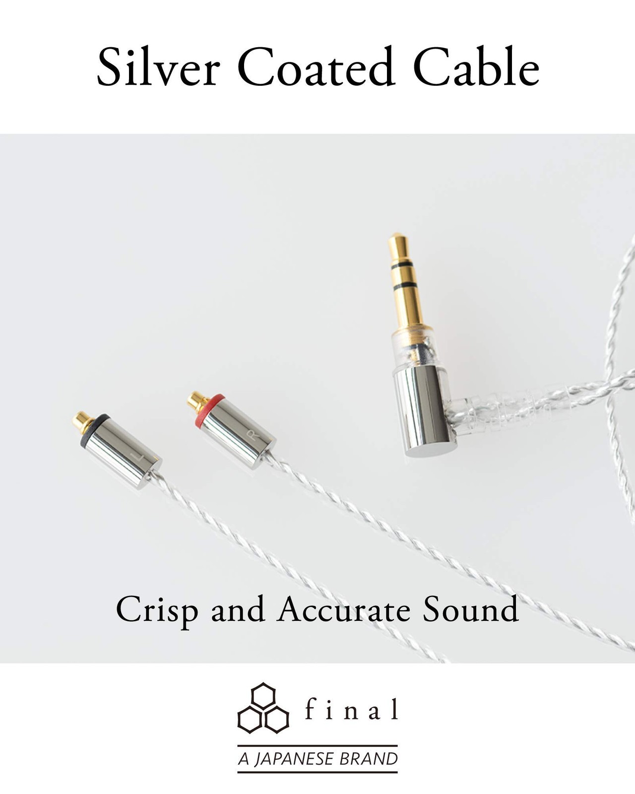 FINAL Audio E5000 Hi-Res In-Ear Earphones Earbuds Headphones IEM Monitors