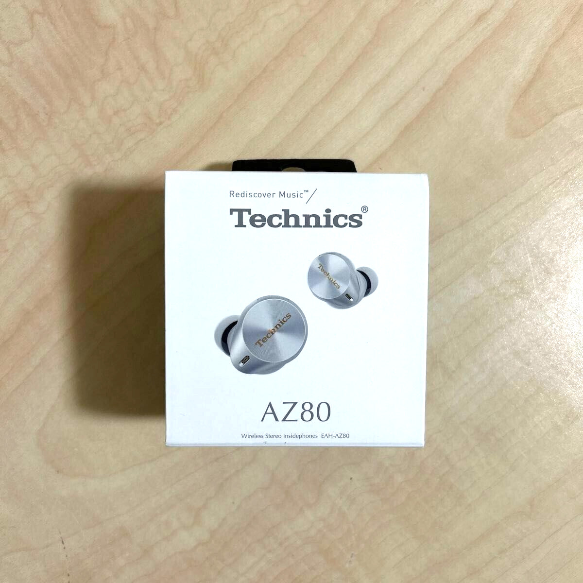 Technics Wireless Noise Canceling Earphone EAH-AZ80 Bluetooth Earbuds Silver NEW