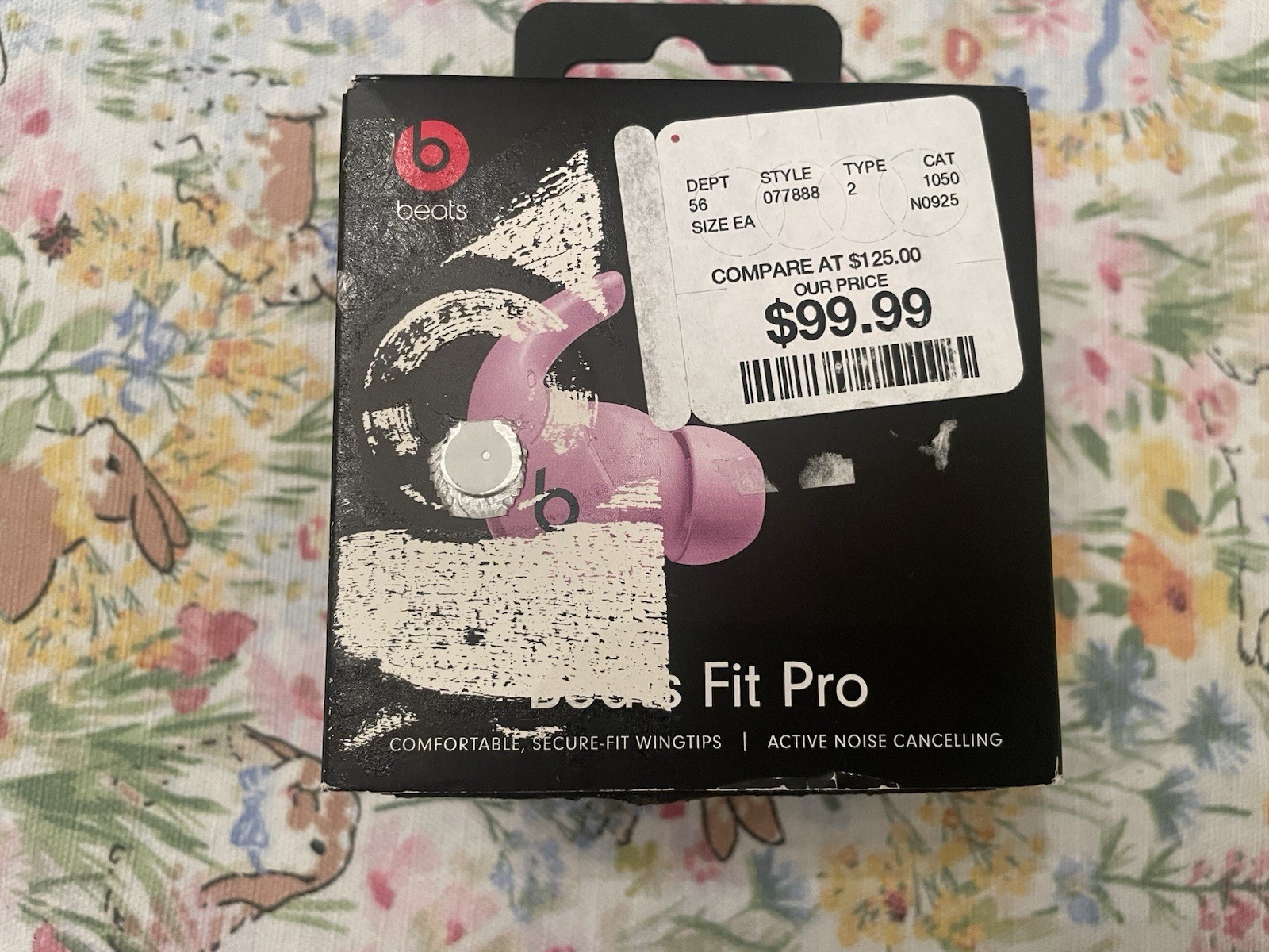 Beats Fit Pro True Wireless Noise Cancelling In Ear Headphone Purple MK2H3LL/A
