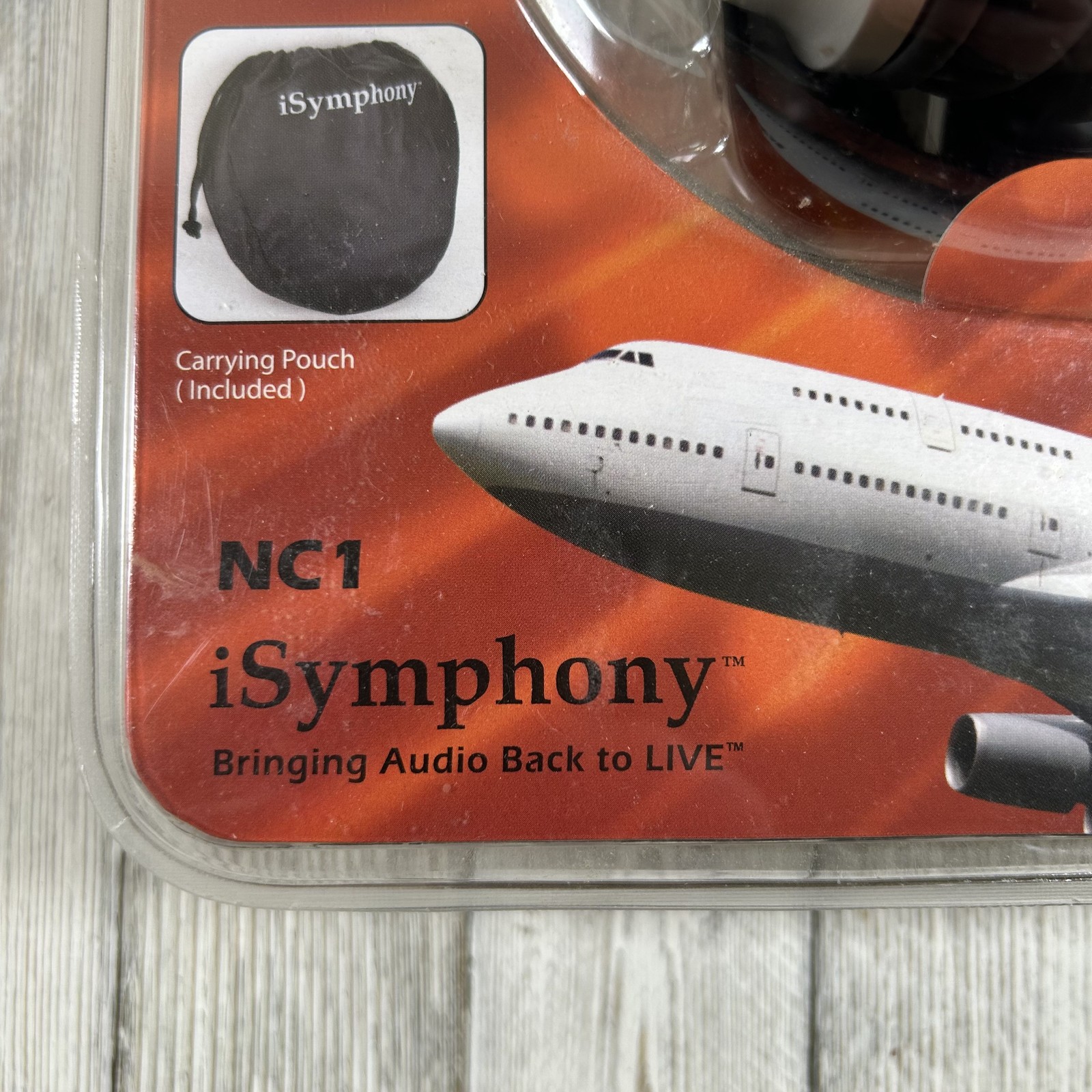 iSymphony NC1 Noise Canceling Stereo Headphones – Detachable Cable & Airplane