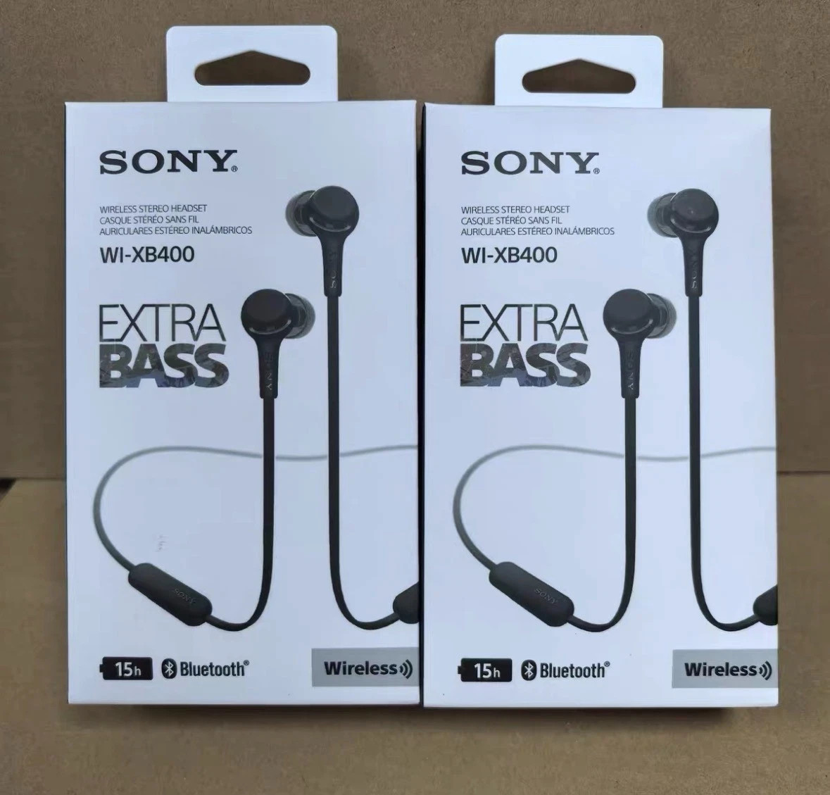 Sony WI-XB400 Wireless In-Ear Extra Bass Headphones With Mic for Phone Call