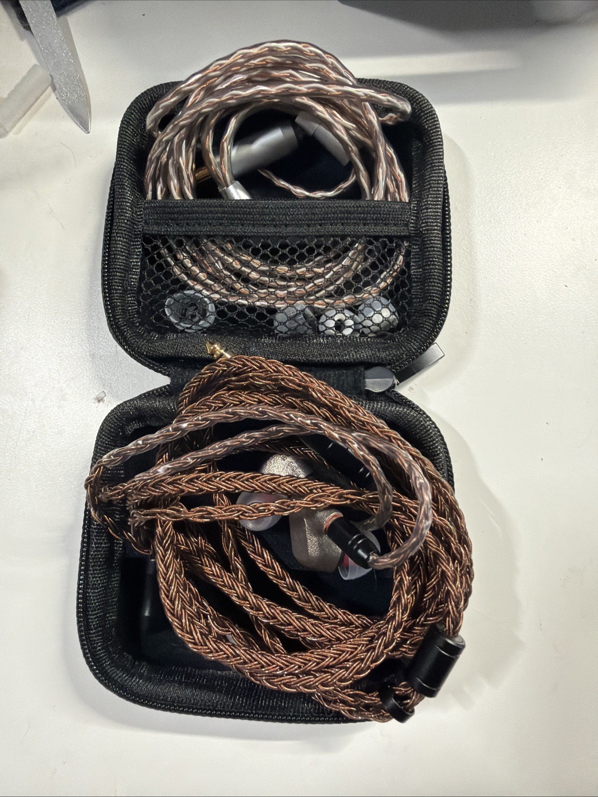 Sennheiser IE 600 IE600 Wired IEMs Silver With After Market Cables Crutchfield