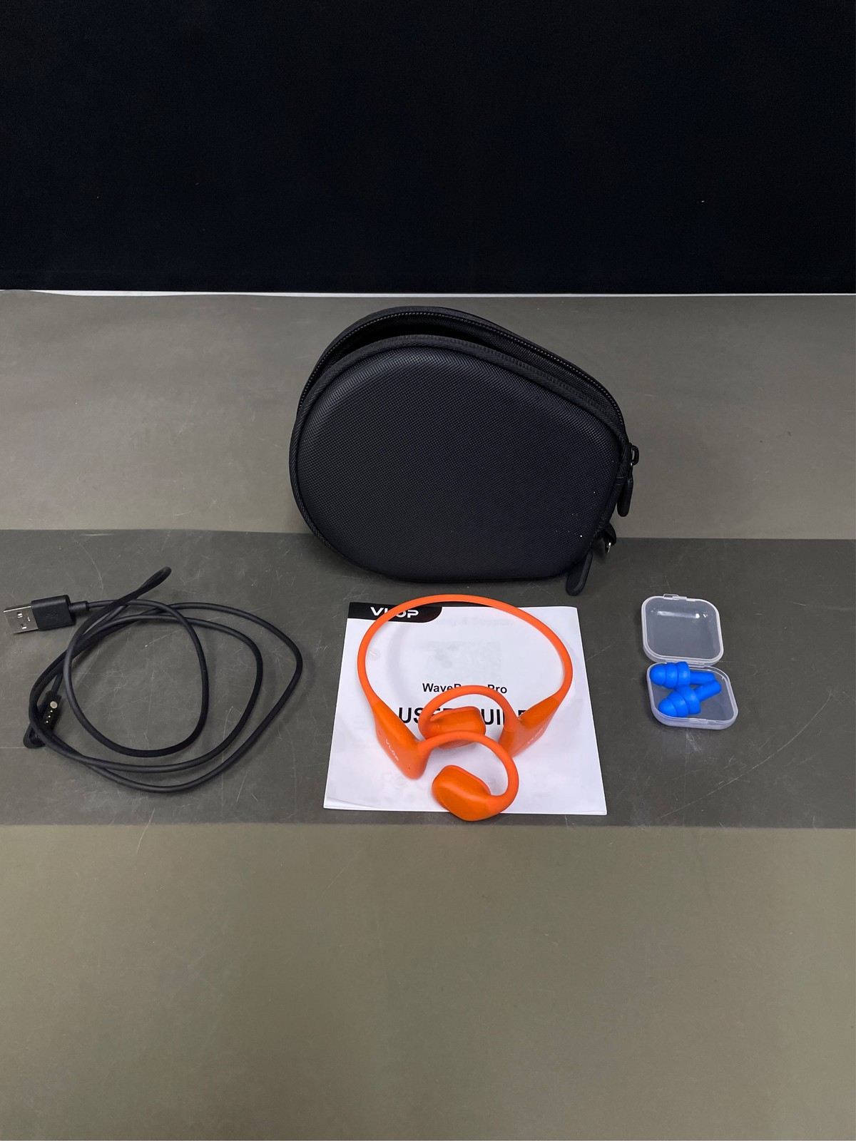 Bone Conduction Swimming Headphones – IP68 Waterproof, Open-Ear MP3 Headphones w