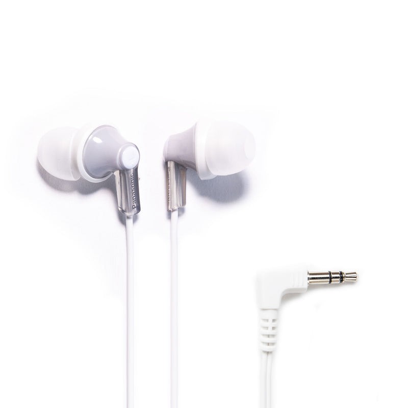 Panasonic RP-HJE120-S / RPHJE120S In-Ear Earbud Headphones, Silver