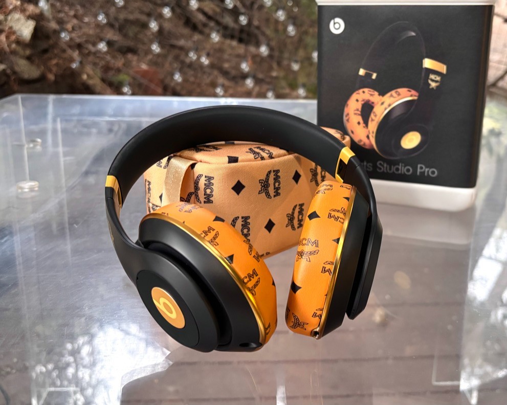 Brand New Beats Studio Pro x MCM Exclusive Collaboration Wireless Headphones
