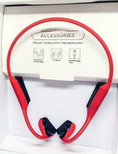 Open-Ear Design Bone Conduction Headphones without Bluetooth for Workouts
