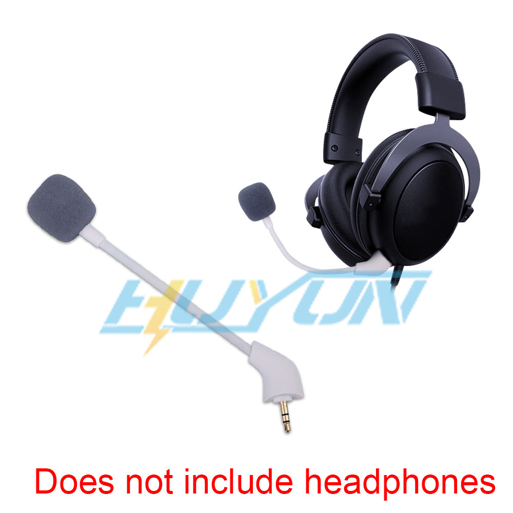 Replacement Microphone mic for Kingston HyperX Cloud II Wired Pink White Headset