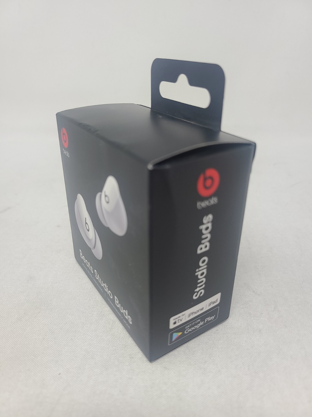 Beats Studio Buds True Wireless Noise Cancelling Bluetooth Earbuds – White – NEW