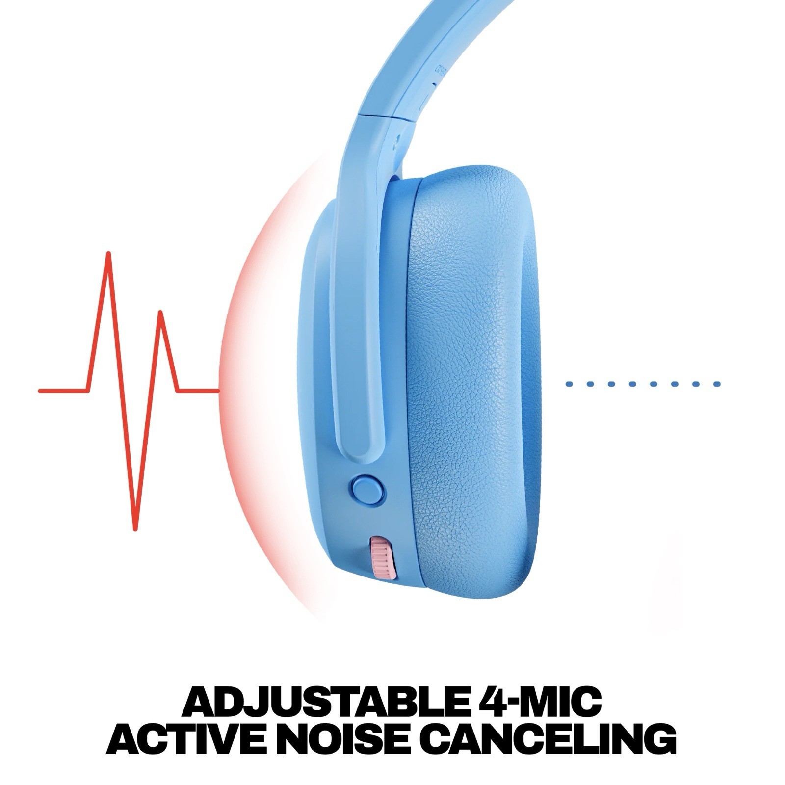 Skullcandy Crusher ANC 2 Noise Canceling Wireless Headphones Blue FREE SHIPPING