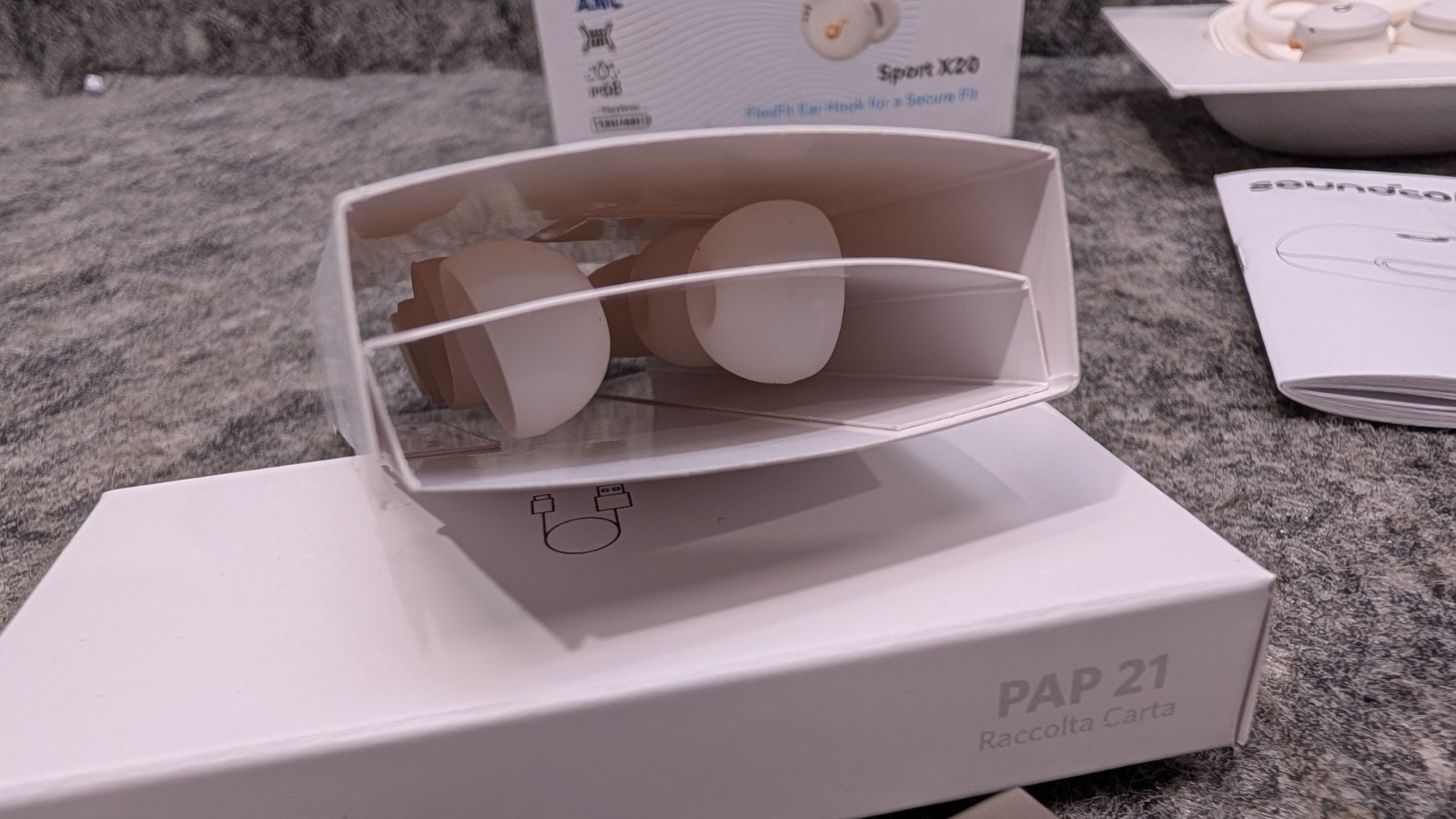 Soundcore Sport X20 True-Wireless Earbuds NC Workout Headphones Ear Hook ?New?