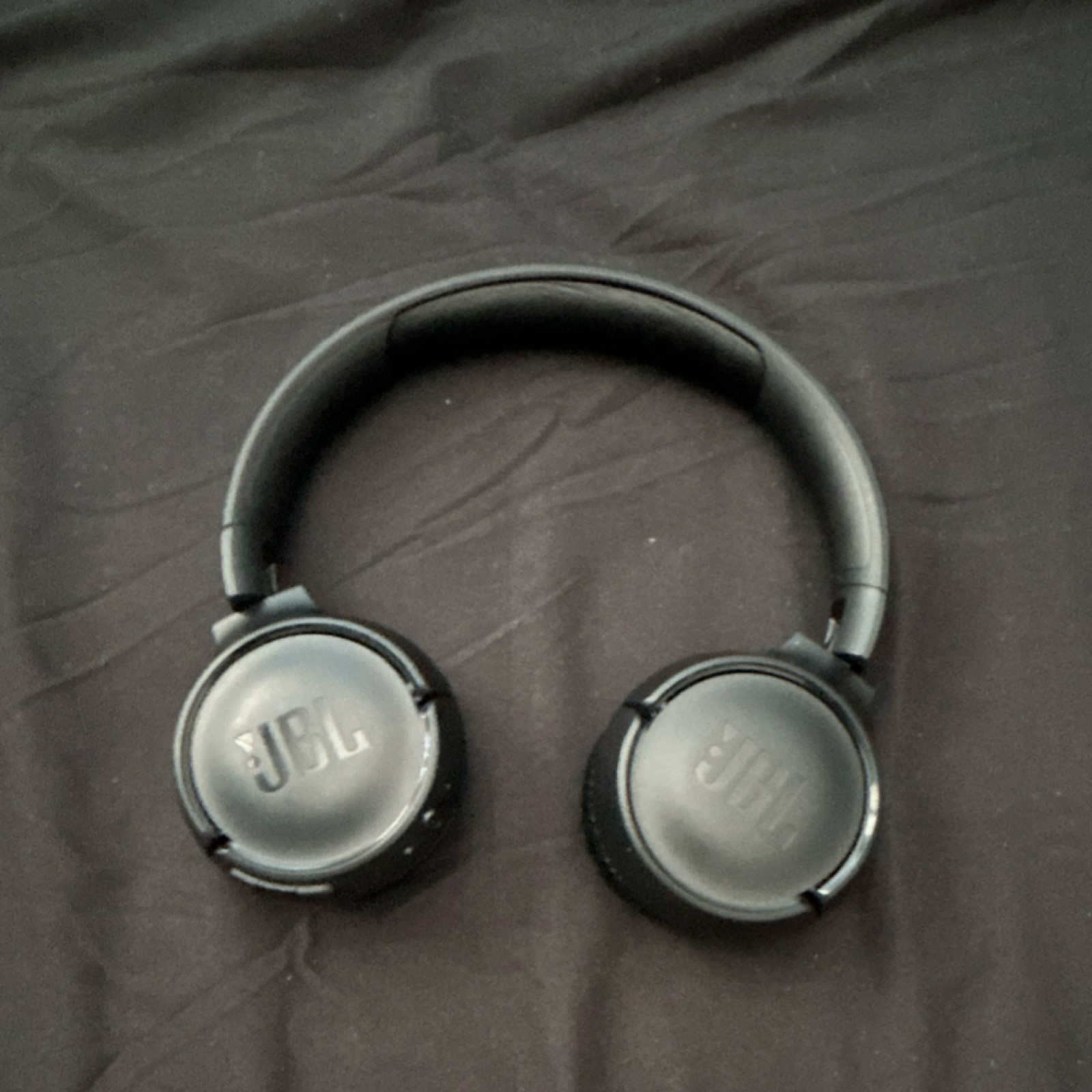 JBL Black Foldable Headband Double Ear-Pad On the Ear Headphones