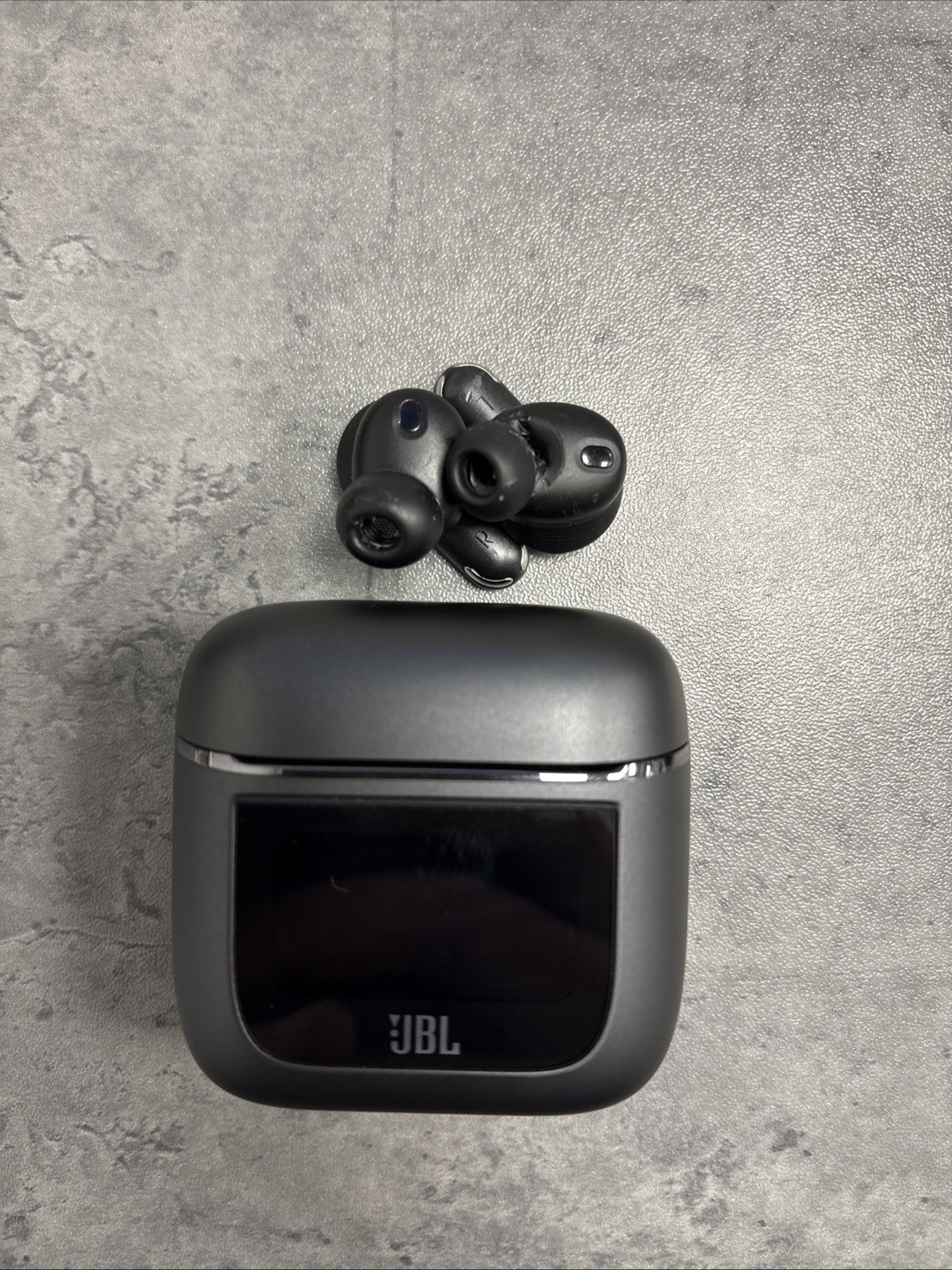 JBL Tour Pro 2 Noise Canceling True Wireless Earbuds with Smart Case (Black)