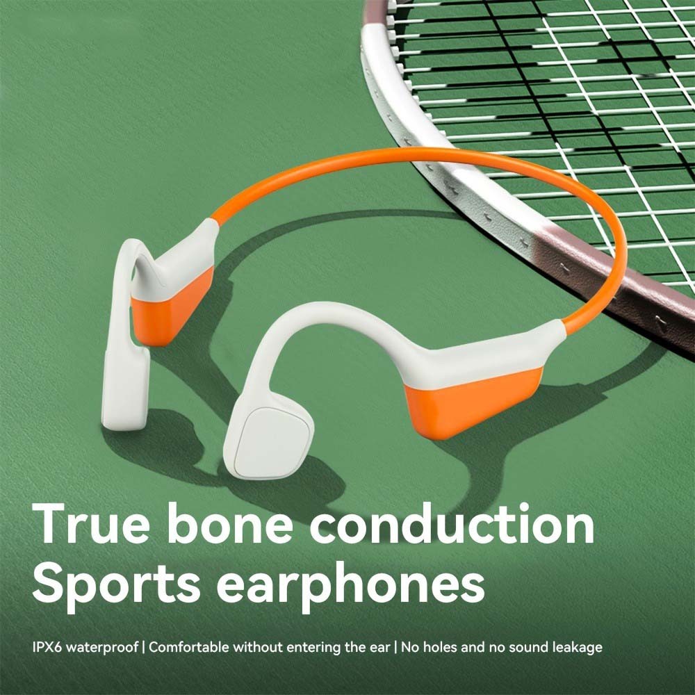 Waterproof Bone Conduction Headphones ENC Noise Reduction Fit Sports & Daily Use