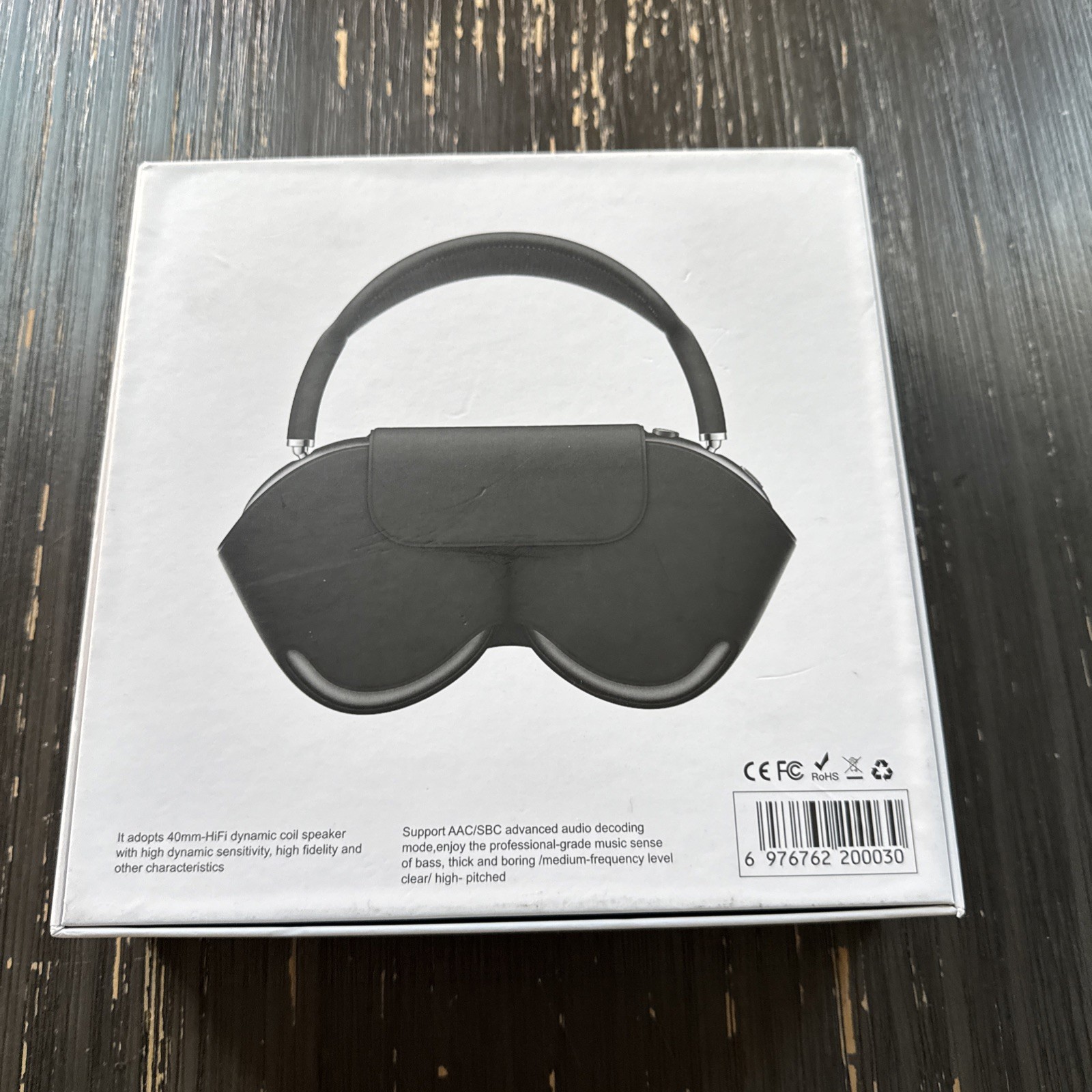 Unbranded ROHS Headphones Ear Cups Open box