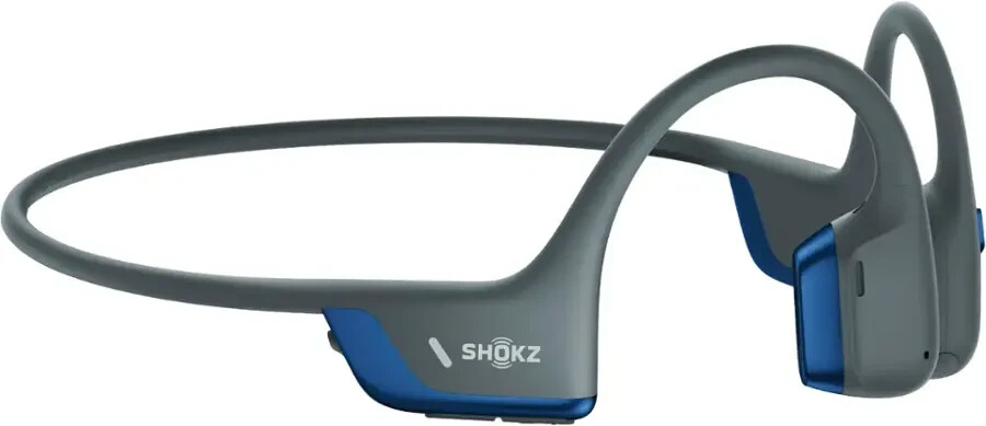 Shokz – OpenRun Pro 2 Bone Conduction Sports Headphones -Steel Blue S820