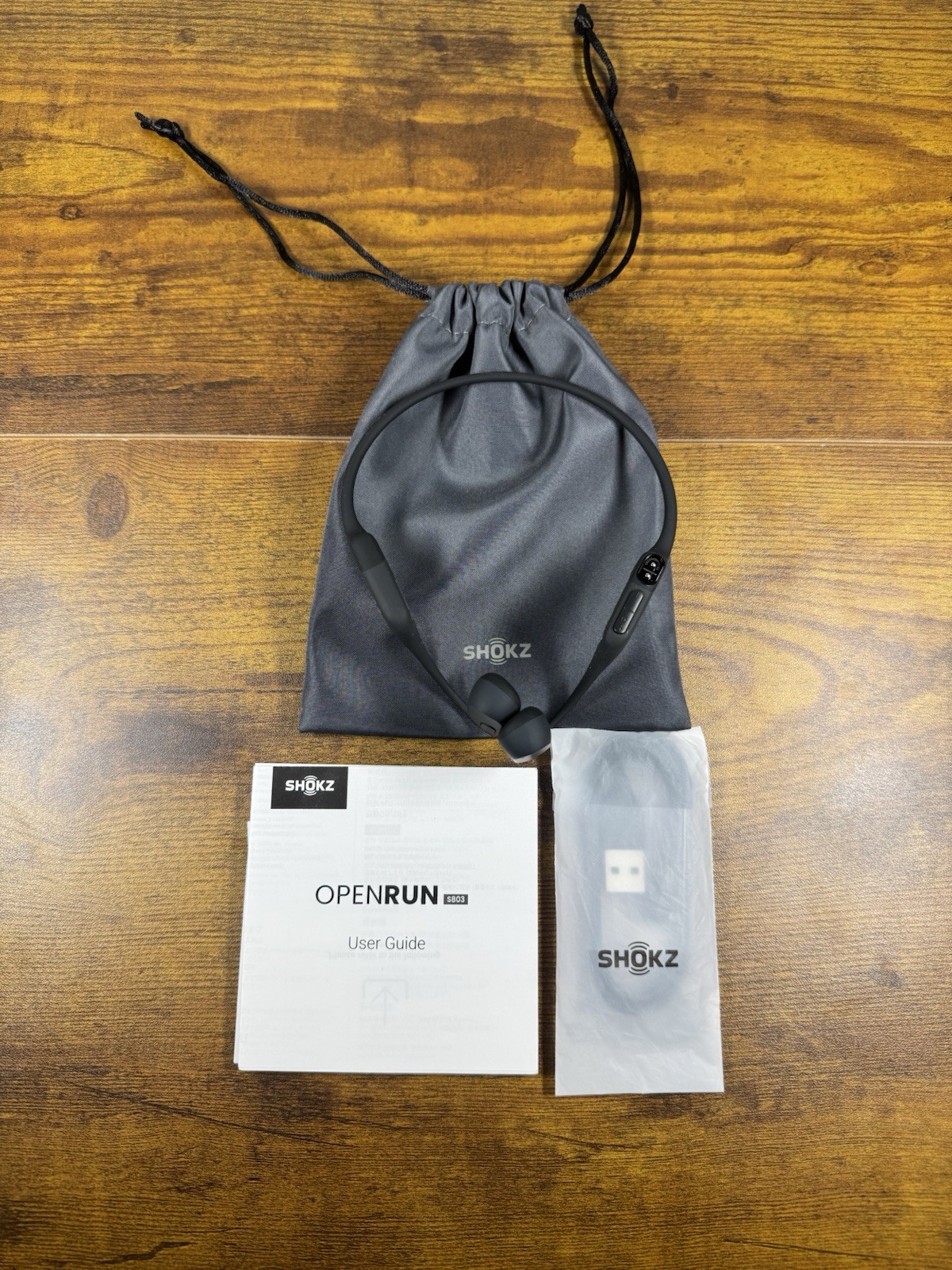 Shokz OpenRun Mini S803 Bone Conduction Wireless Sport Headphones Bluetooth NEW