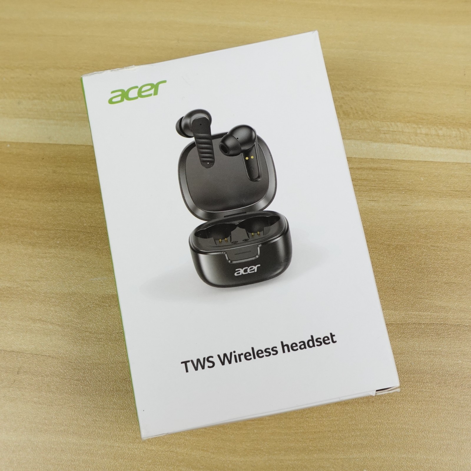 Acer TWS Wireless Headset Earbuds Earphones (OHR503) BLACK – NIB
