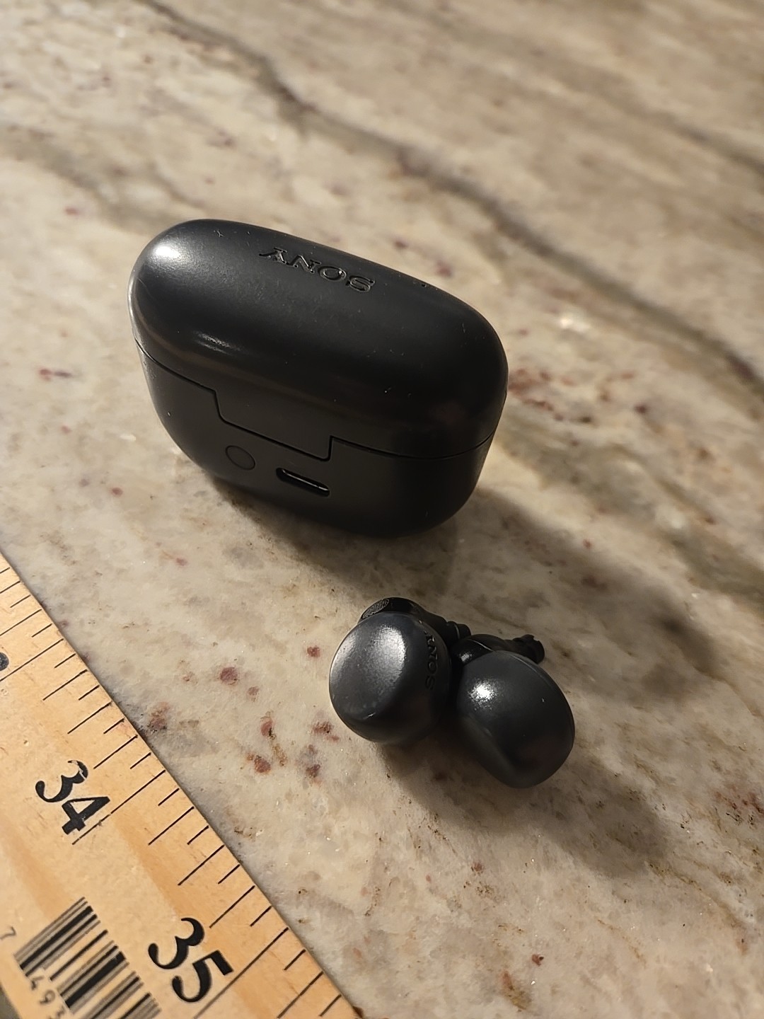 Sony WF-1000XM3 Wireless Earbuds w Case Not Tested For Parts Only AS-IS