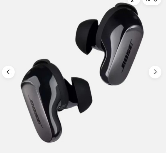 Bose QuietComfort Ultra Earbuds Noise-Cancelling Earbuds Black/Gray – Excellent