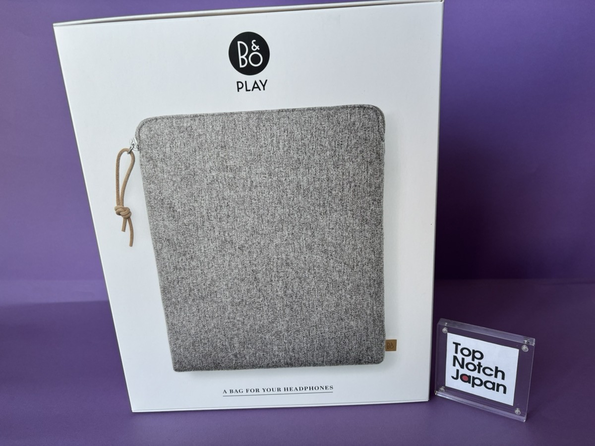 BANG & OLUFSEN Official Protective Bag Case for B&O Headphones Gray NEW