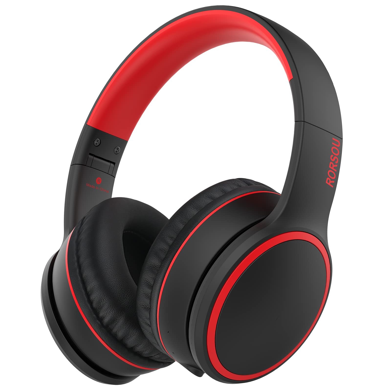 B10 Bluetooth Headphones Over Ear, 2 EQ Music Modes(Normal/Bass) and 50H Play…