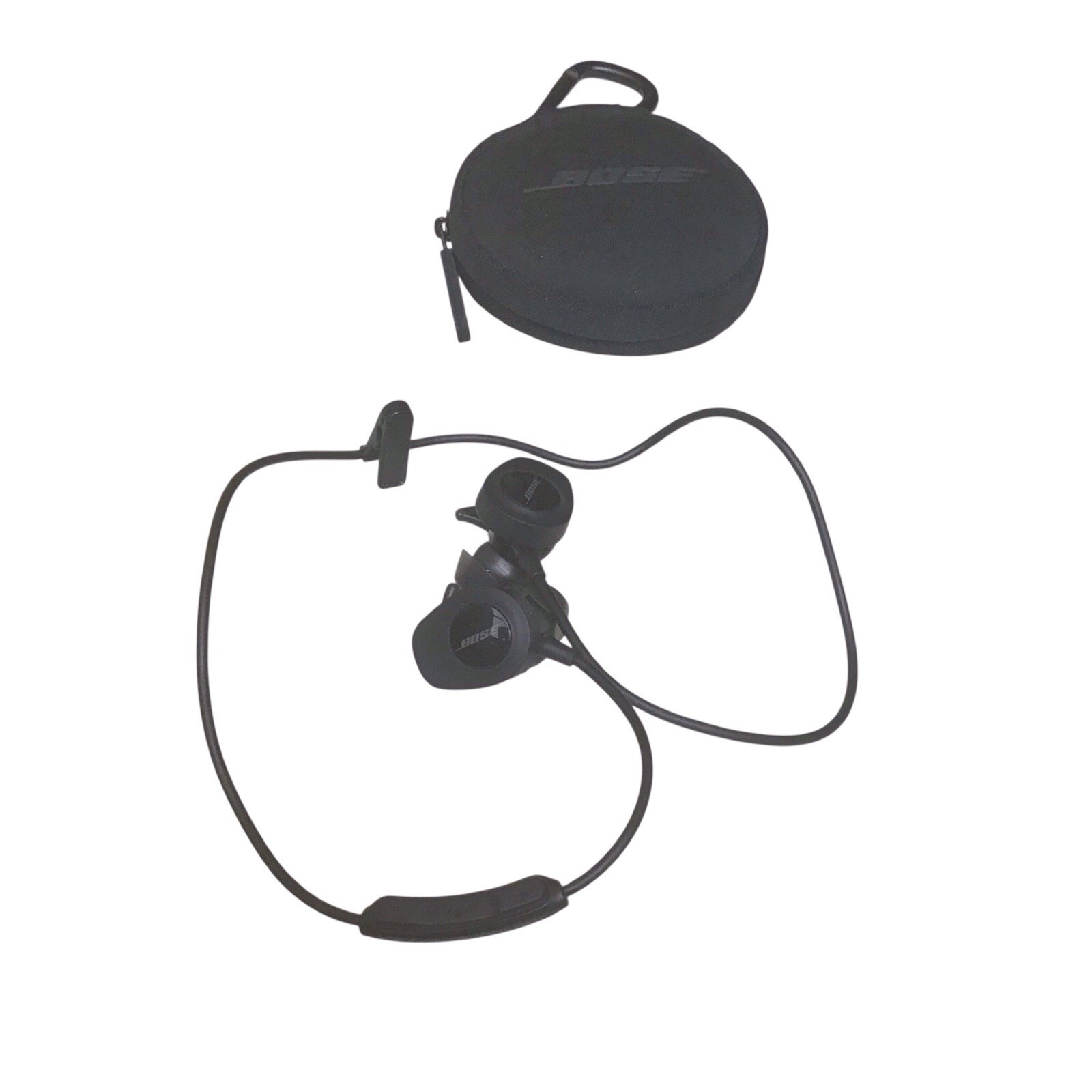 Bose Soundsport In-Ear Wireless Black Headphones Original Case Parts Only