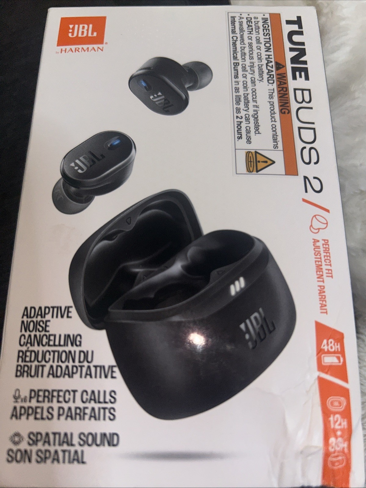 JBL Tune Buds 2 True Wireless Noise Canceling Earbuds – Black (FREE SHIPPING!)