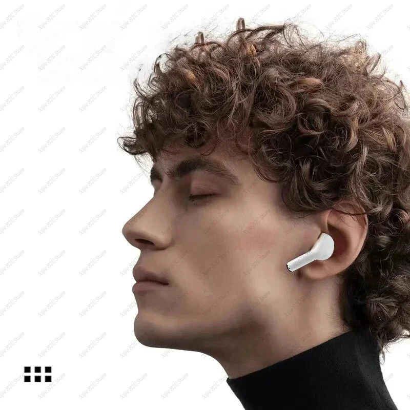 TWS Smart Touch Screen Bluetooth 5.4 Headset ANC Wireless Headphone Earbuds IPX7