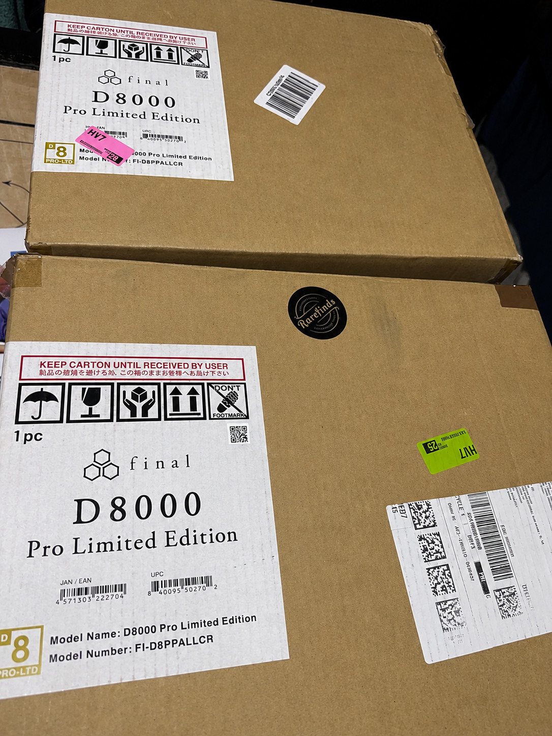 Final Audio D8000 Pro Limited Edition Headphones – NOS / Extremely Rare
