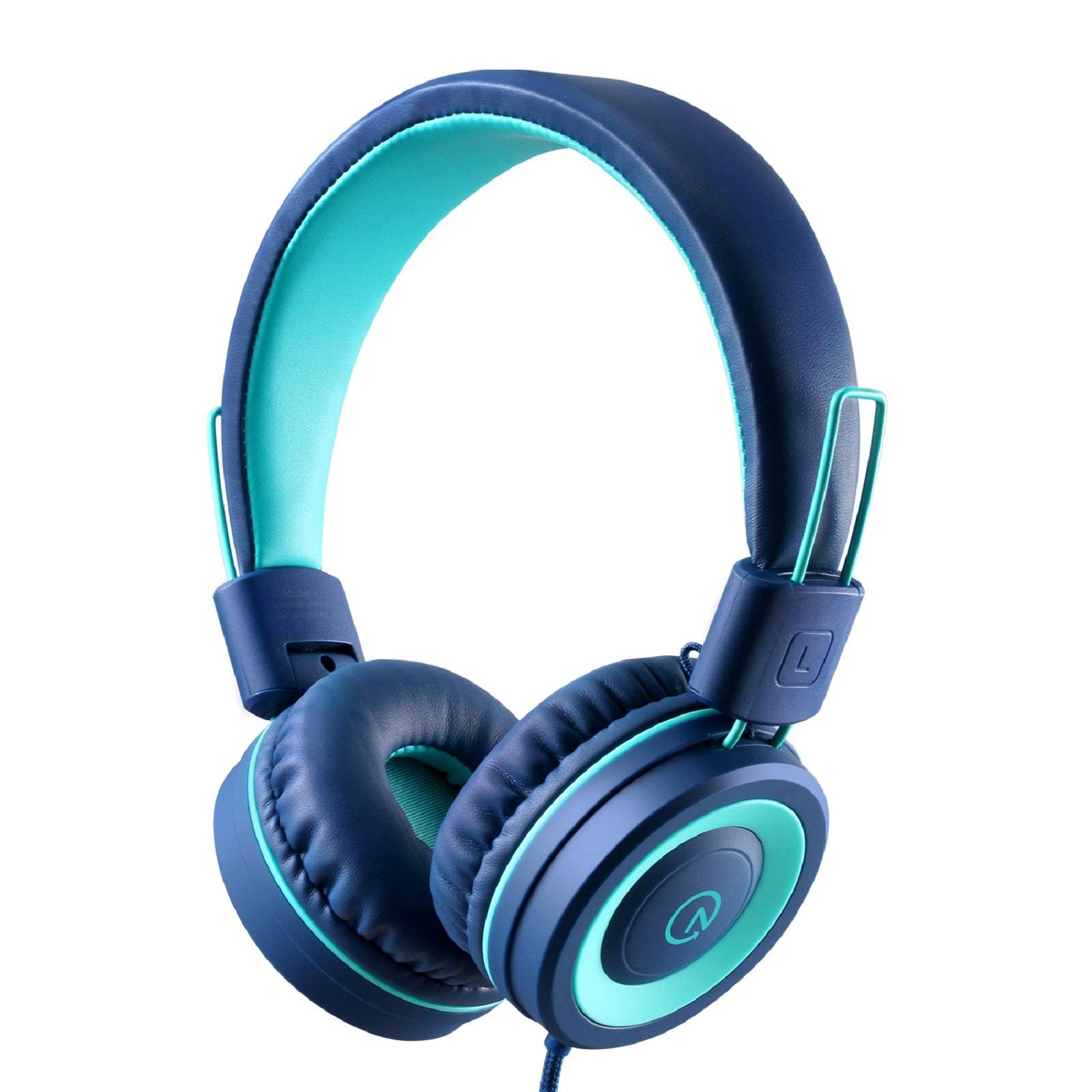 Kids Headphones – noot products K11 Foldable Stereo Tangle-Free 3.5mm Jack Wi…