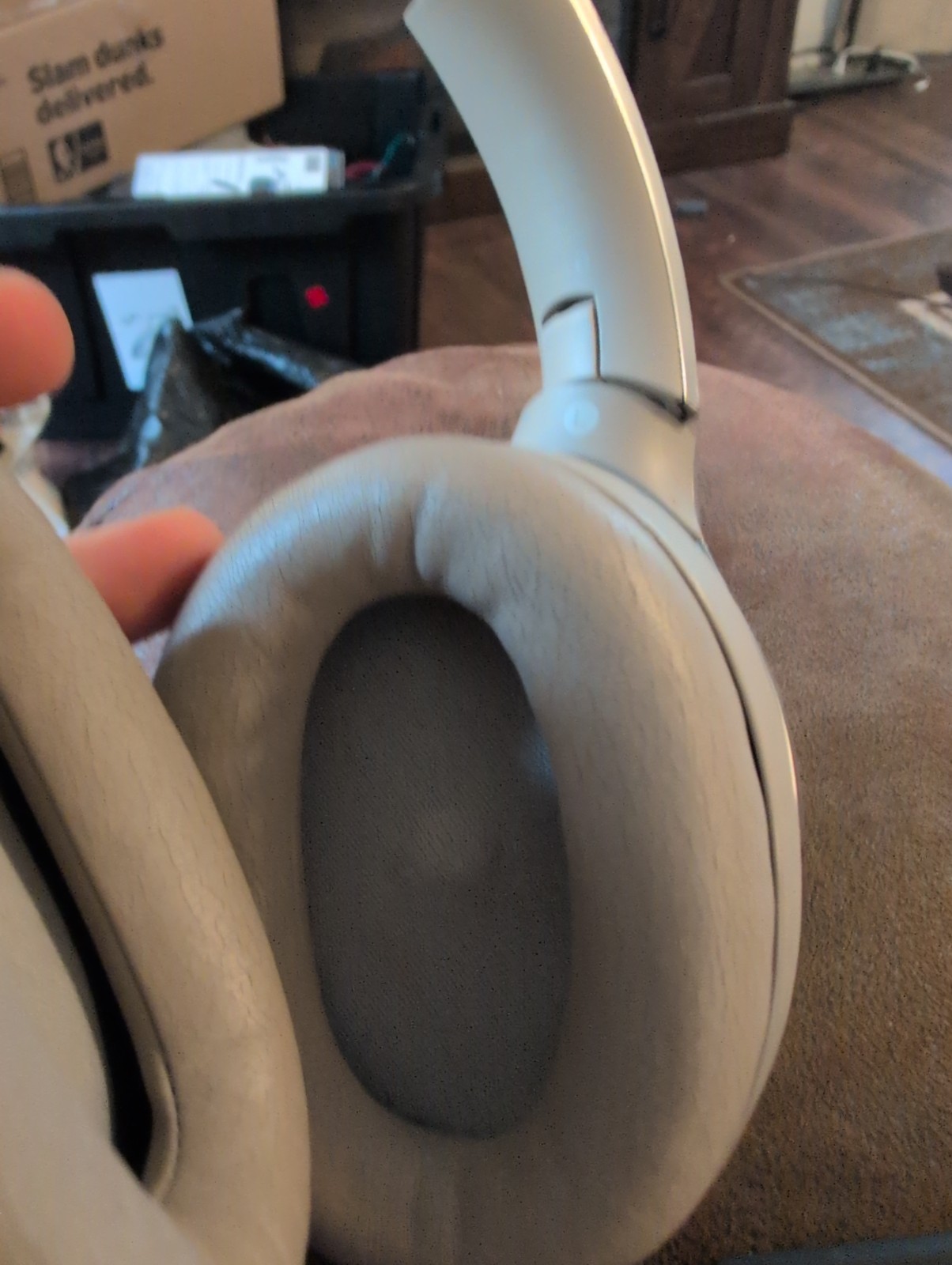 Sony 1000X Headband Headphones – Black- Broken Plastic Part