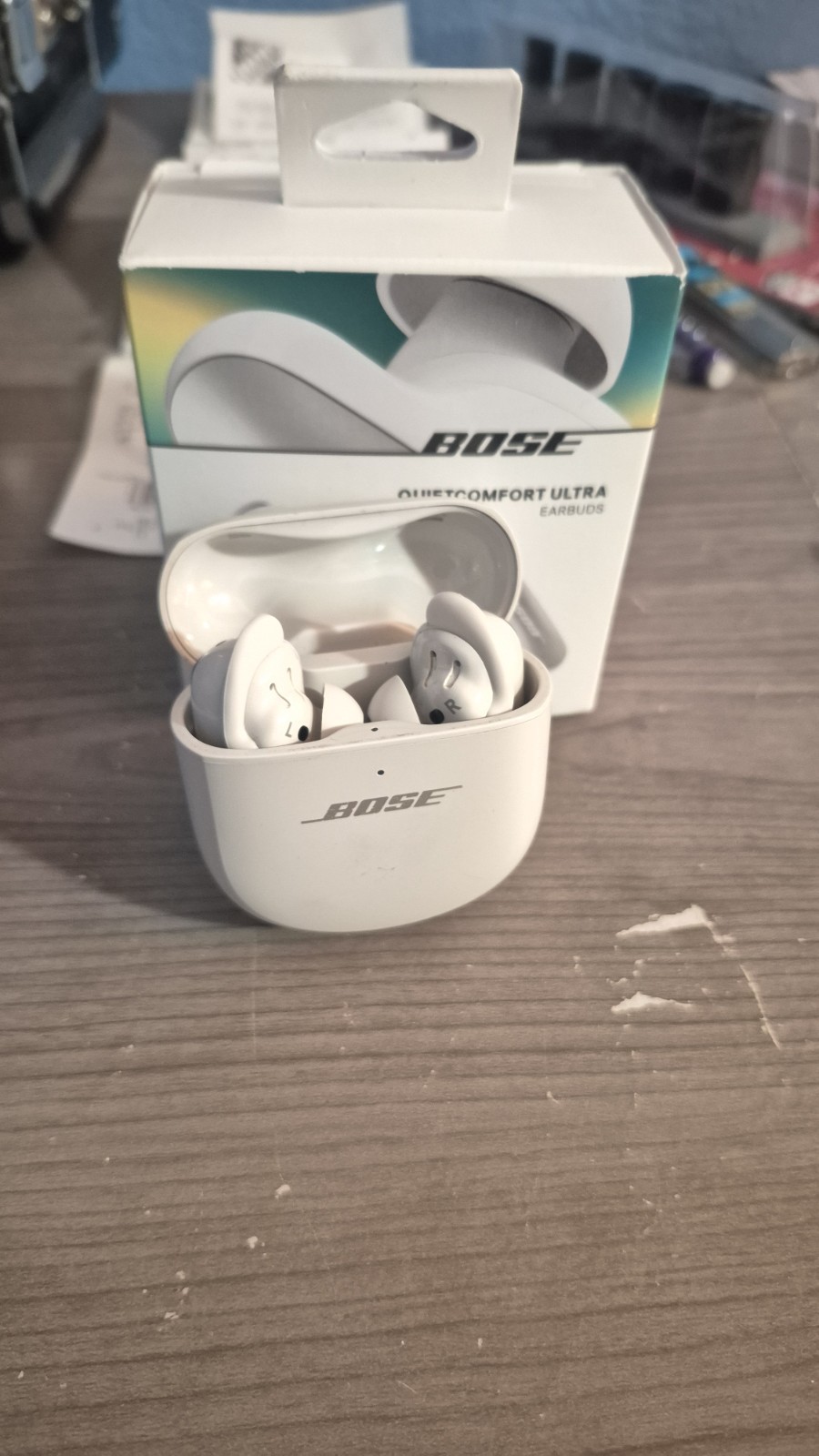 Bose QuietComfort Ultra Earbuds Noise Cancelling Wireless Bluetooth USB-C White