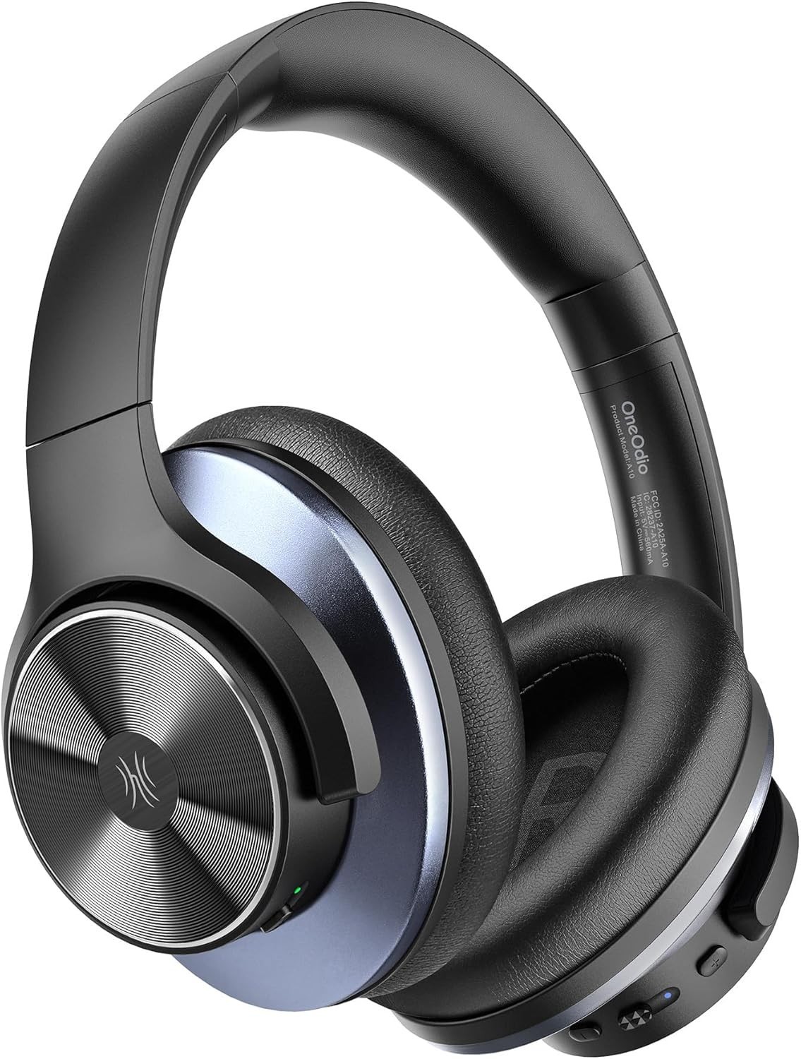 Oneodio A10 Headphones: 62H Hi-Res ANC Wireless Over-Ear, Fast Charge, Travel…