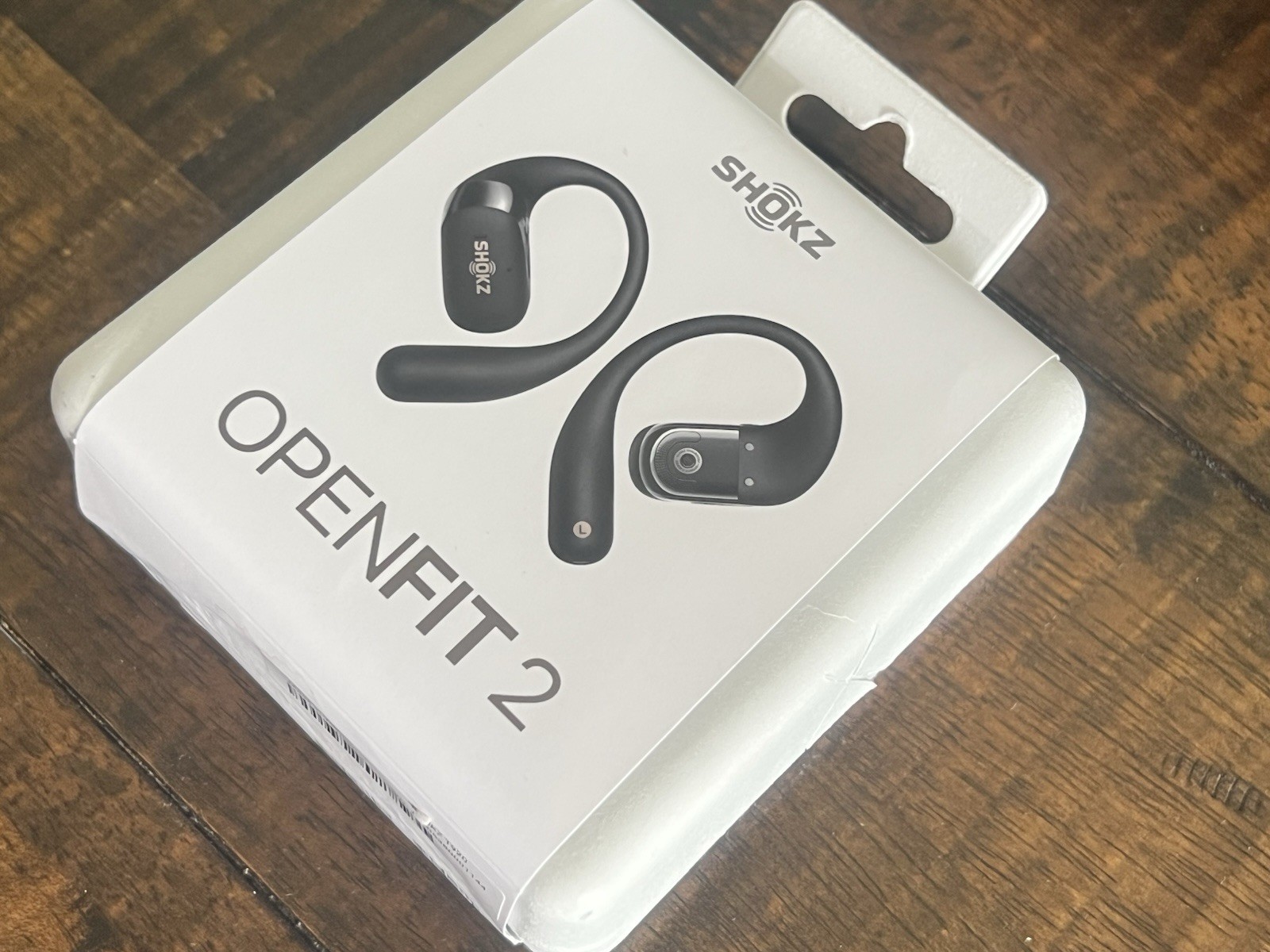 Shokz OpenFit 2 True Wireless Open-Ear Earphones Black New In Box Free Shipping