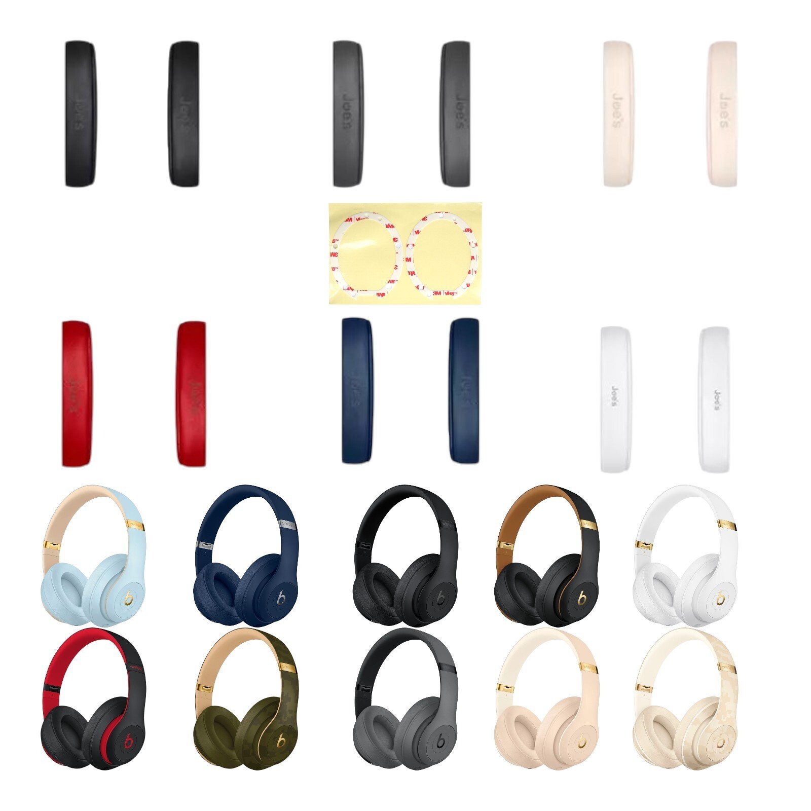 Original OEM Beats by Dr Dre Studio 3 Wireless Replacement Ear Pads Cushion Muff